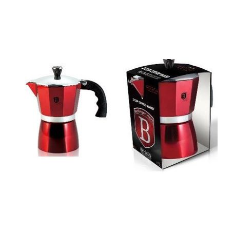 Berlinger Haus  burgundi 9 személyes kotyogós kávéfőző BH-8583