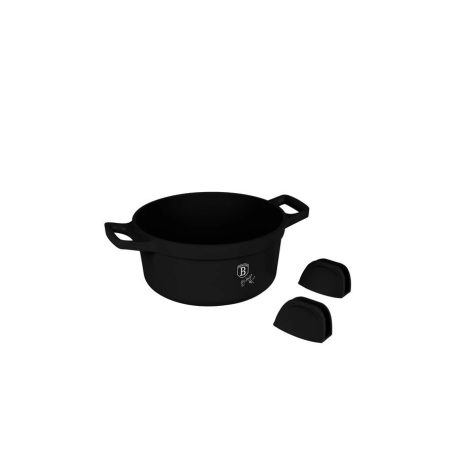 Berlinger Haus Black Rose Collection magas lábas titán bevonattal, fedővel  28 cm BH-7784