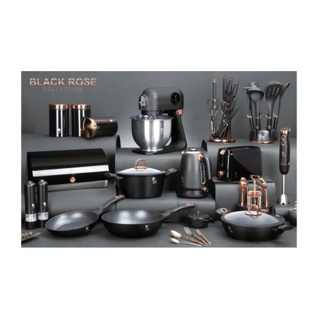Berlinger Haus Black Rose Collection grill serpenyő titán bevonattal fedővel BH-7789