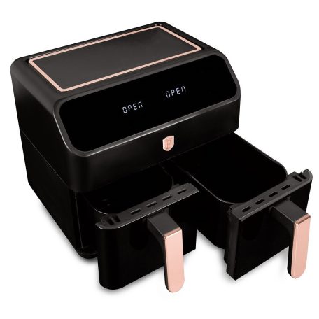 Berlinger Haus Black Rose Collection forró levegős sütő dupla 4+4 literes BH-9659