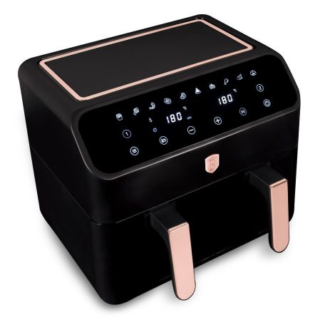 Berlinger Haus Black Rose Collection forró levegős sütő dupla 4+4 literes BH-9659