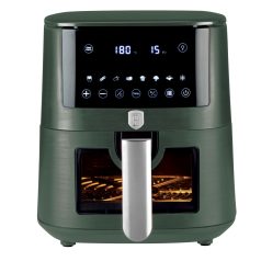   Berlinger Haus Matte Green Collection Air Fryer digitális forró levegős sütő átlátszó ablakkal 5 L BH-9709