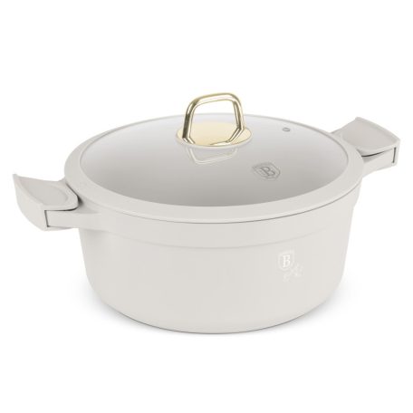 Berlinger Haus Sahara Collection magas lábas titán bevonattal, fedővel, levehető fogókkal  28 cm BH-7788