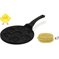   Berlinger Haus Black Rose Collection 7 lyukú figurás palacsintasütő BH-7799