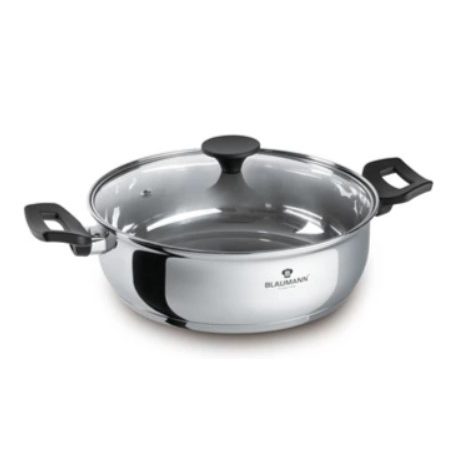 Blaumann Gourmet Line  fedővel alacsony lábas fedővel  24 cm, 3,2 L  BL-3858