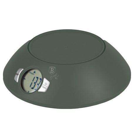 Berlinger Haus Matte Green Collection konyhai mérleg tálal  BH-9619 