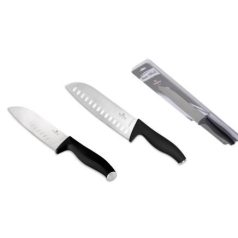   Berlinger Haus Matte Black Collection rozsdamentes acél santoku kés BH-2817