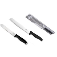   Berlinger Haus Matte Black Collection rozsdamentes acél kenyérvágó kés BH-2819