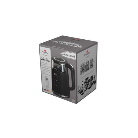 Berlinger Haus Matte Black Collection elektromos vízforraló, digitális BH-9476