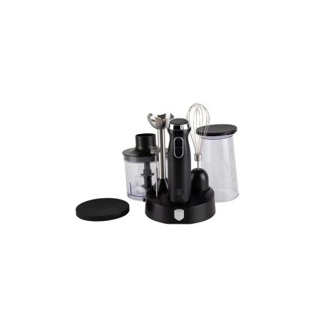 Berlinger Haus Matte Black Collection 6 részes botmixer készlet BH-9597