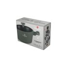 Berlinger Haus Matte Green Collection magas lábas titán bevonattal, fedővel  24 cm BH-8201