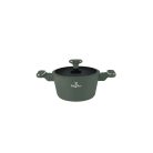 Berlinger Haus Matte Green Collection magas lábas titán bevonattal, fedővel 28 cm BH-8202