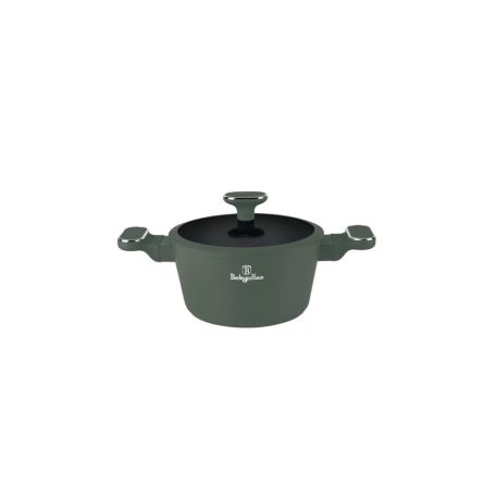 Berlinger Haus Matte Green Collection magas lábas titán bevonattal, fedővel 28 cm BH-8202