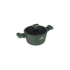   Berlinger Haus Matte Green Collection magas lábas titán bevonattal, fedővel 28 cm BH-8202