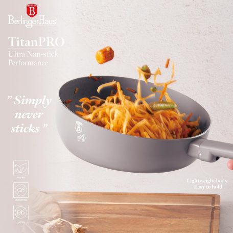 Berlinger Haus Taupe Collection flip serpenyő 26 cm BH-8089