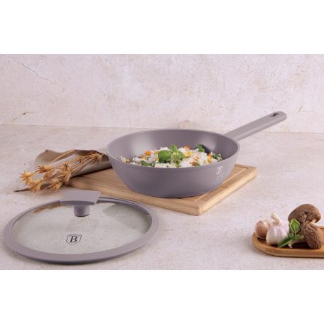 Berlinger Haus Taupe Collection mély serpenyő fedővel 24 cm BH-8092