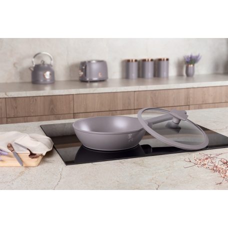 Berlinger Haus Taupe Collection mély serpenyő fedővel 24 cm BH-8092