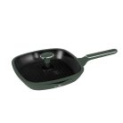 Berlinger Haus  Matte Green Collection Grill serpenyő fedővel  28 cm BH-8162 