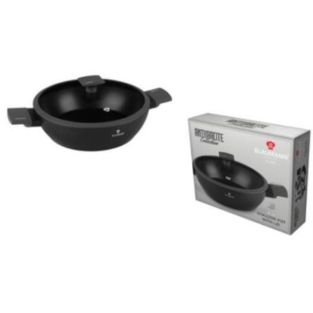 Blaumann alacsony lábas fedővel 28cm BL-3975 