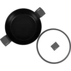 Blaumann alacsony lábas fedővel 28cm BL-3975 