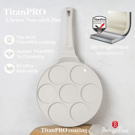 Berlinger Haus Sahara Collection 7 lyukú palacsintasütő  26 cm BH-7794 