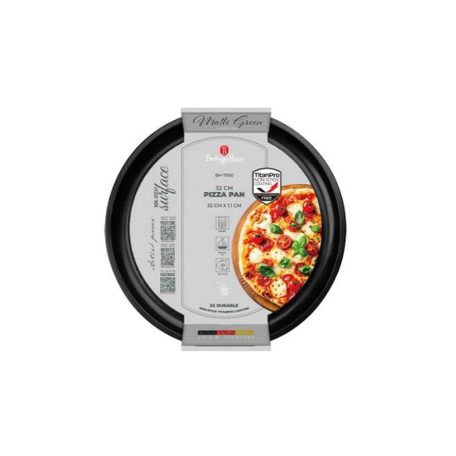 Berlinger Haus Matte Green Collection pizzasütő forma titán bevonattal, 32 cm BH-7930 
