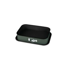  Berlinger Haus Matte Green Collection kapcsos szögletes tortaforma titán bevonattal BH-7942 