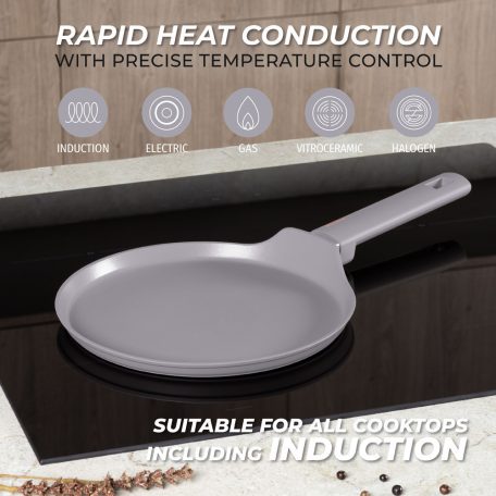 Berlinger Haus Taupe Collection palacsintasütő titán bevonattal BH-8085 