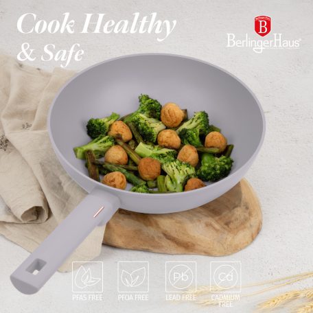 Berlinger Haus Taupe Collection Wok 28 cm BH-8093 