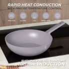 Berlinger Haus Taupe Collection Wok 28 cm BH-8093 