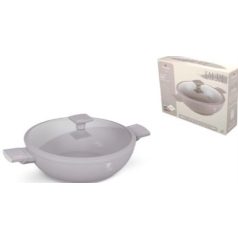 BH-8095 WOK+FEDŐ 30 CM TAUPE