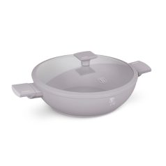   Berlinger Haus Taupe Collection wok titán bevonattal, fedővel  30 cm BH-8095 
