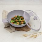 Berlinger Haus Taupe Collection wok titán bevonattal, fedővel  30 cm BH-8095 