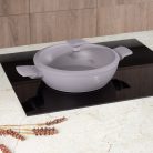 Berlinger Haus Taupe Collection alacsony lábas fedővel 3,8 L 28 cm BH-8098 