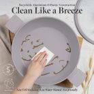 Berlinger Haus Taupe  Collection Alacsony lábas fedővel 30 cm 4,2 L BH-8099 