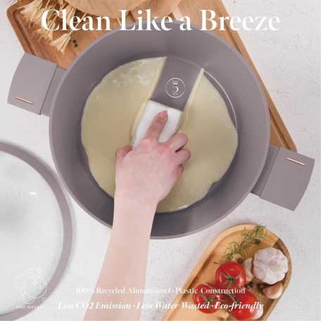 Berlinger Haus Taupe Collection lábas fedővel 30 cm BH-8103 