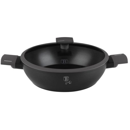 Berlinger Haus Antracit Collecton lábas fedővel 28 cm BH-8128 