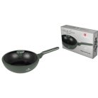 Berlinger Haus Matte Green Collection Wok fedővel 28 cm BH-8159 