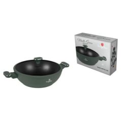   Berlinger Haus Matte Green Collection Wok fedővel 30 cm BH-8160 