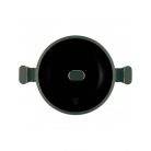 Berlinger Haus Matte Green Collection Wok fedővel 30 cm BH-8160 