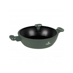   Berlinger Haus Matte Green Collection alacsony lábas fedővel 30 cm BH-8199 