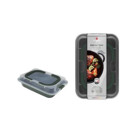  Berlinger Haus Matte Green Collection tepsi fedővel  BH-8637 