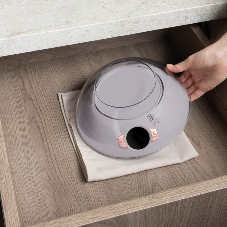 Berlinger Haus Taupe Collection digitális konyhai mérleg tállal BH-9616