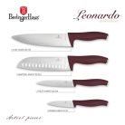 Berlinger Haus Leonardo Collection 4 részes Késkészlet  BH-2958 