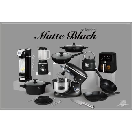 Berlinger Haus Matte Black Collection  3In1 Szendvics,Grill,Gofrisütő BH-9638 