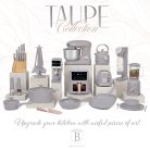 Berlinger Haus Taupe Collection 6 részes késkészlet állvánnyal  BH-2756 