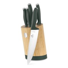   Berlinger Haus Matte Green Collection 6 részes konyhai késkészlet  BH-2757 