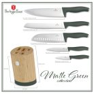 Berlinger Haus Matte Green Collection 6 részes konyhai késkészlet  BH-2757 