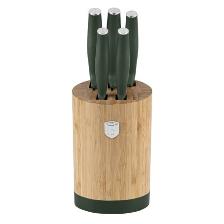 Berlinger Haus Matte Green Collection 6 részes konyhai késkészlet  BH-2757 