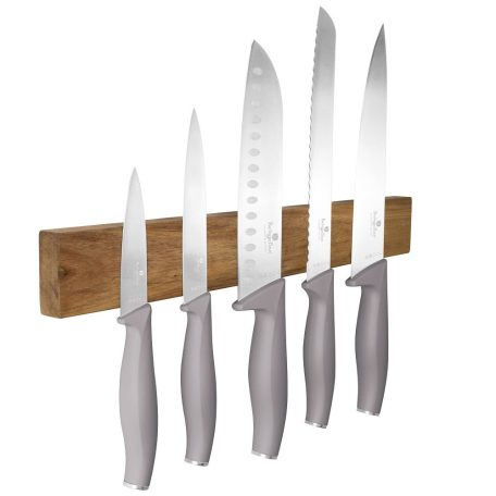 Berlinger Haus Taupe Collection  6 részes késkészlet mágneses akasztóval  BH-2946 